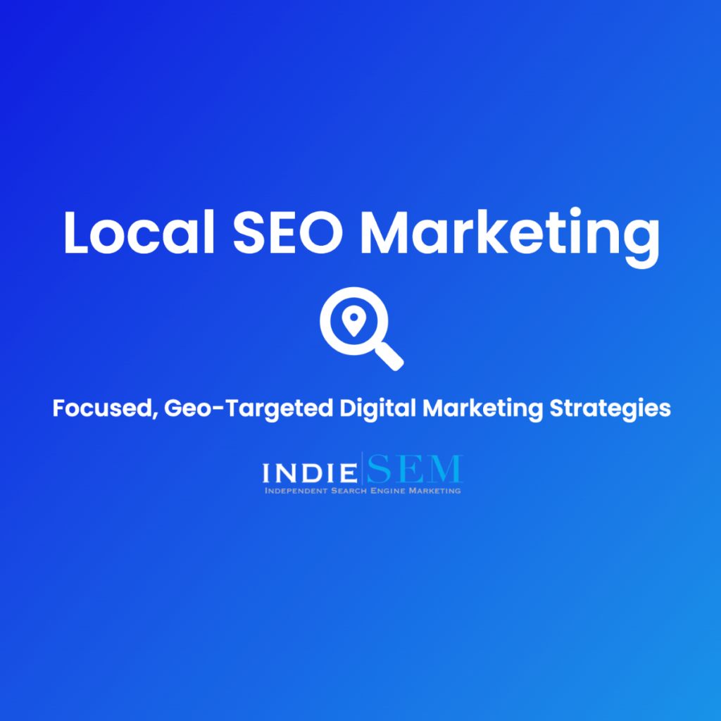 Local SEO Marketing Services For Small Local Businesses